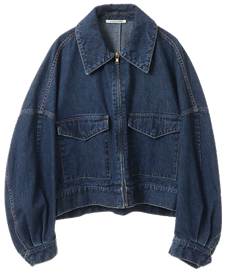 Dark Wash Oversized Denim Jacket